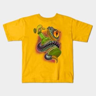 snake n dew Kids T-Shirt